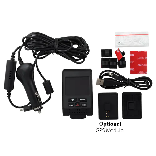 Professional 3K Ultra Wide Angle Dash Camera with GPS Logger