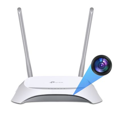 EYELINK - 4K UltraHD WIFI Functioning Router Nanny Camera