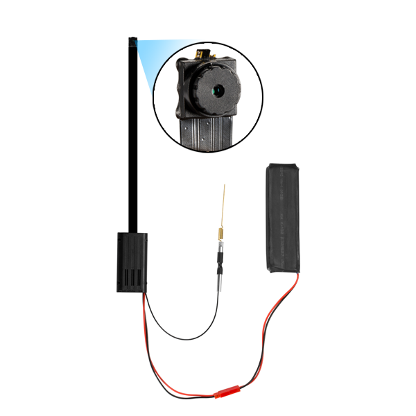 Nano 4K 4G-LTE│Ultra HD 4G LTE Nanny Cam D.I.Y Self-Install Camera Kit with Button Camera Attachments 