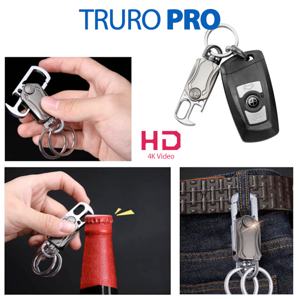 Truro Pro - 4K UltraHD Keychain Action & Security Camera | Zetronix®
