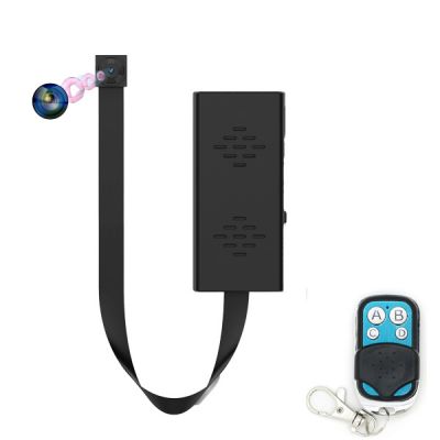 Atom 4K - 4K Ultra HD Nanny Cam D.I.Y Self-Install Camera Kit with Button Camera Attachments 