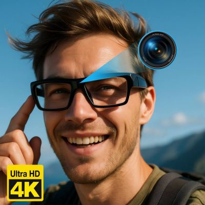 Kestrel 4K - 4K UltraHD Camera Video Recording Eye Glasses