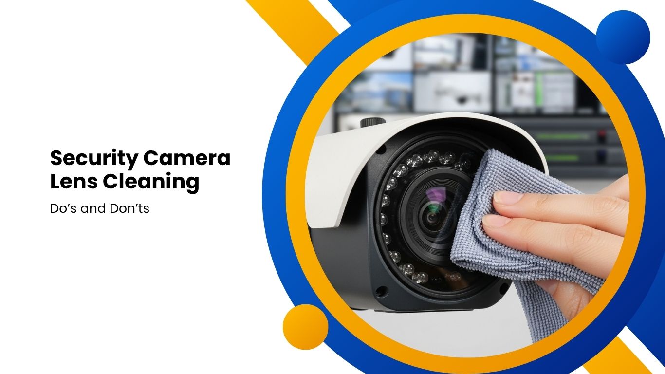 How To Clean a Security Camera Lens: Do’s and Don’ts