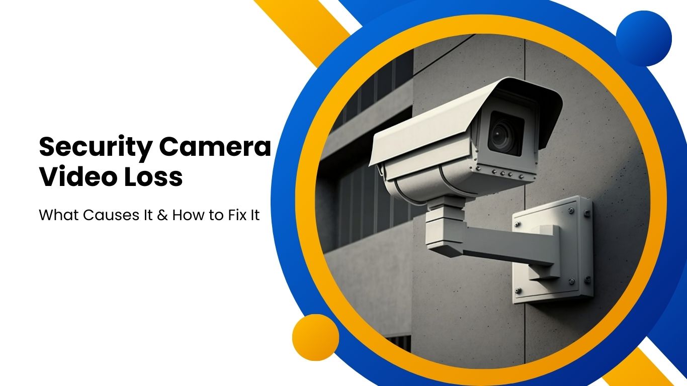 What Causes Video Loss in Security Cameras? Common Issues & Fixes