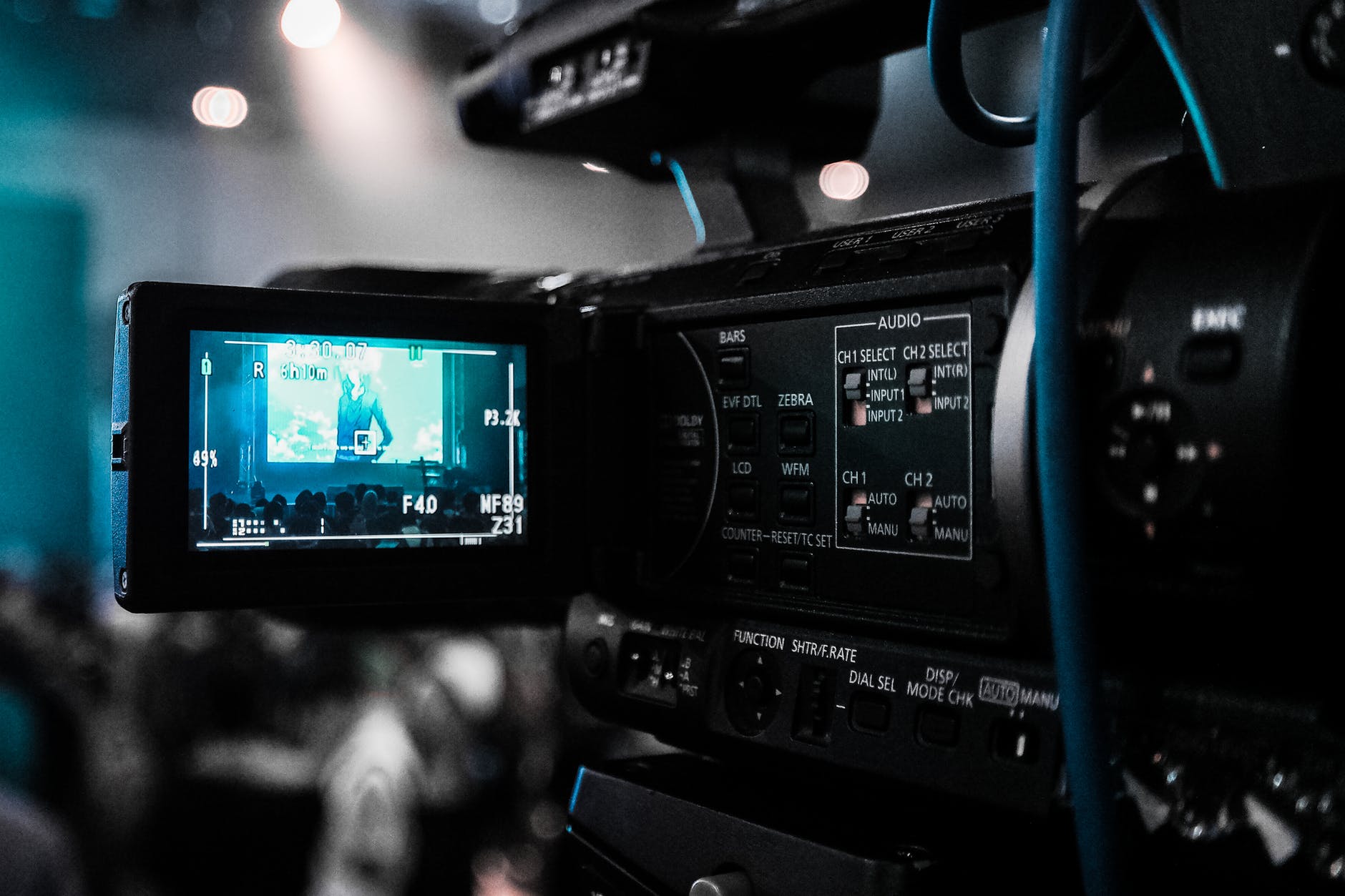 tend video camera