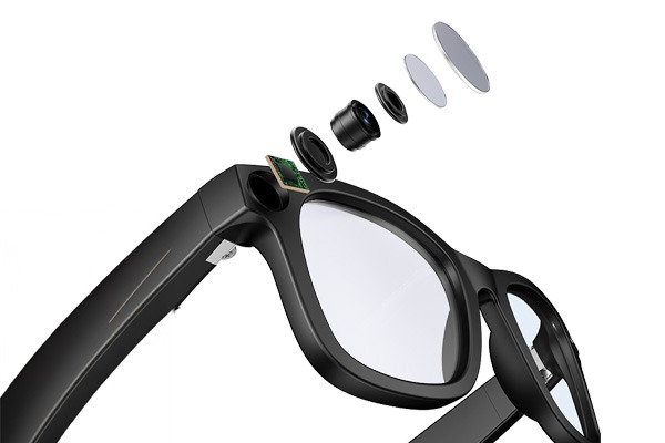 Airi Glass | 8MP Camera & AI Smart Bluetooth Eyewear | Zetronix®