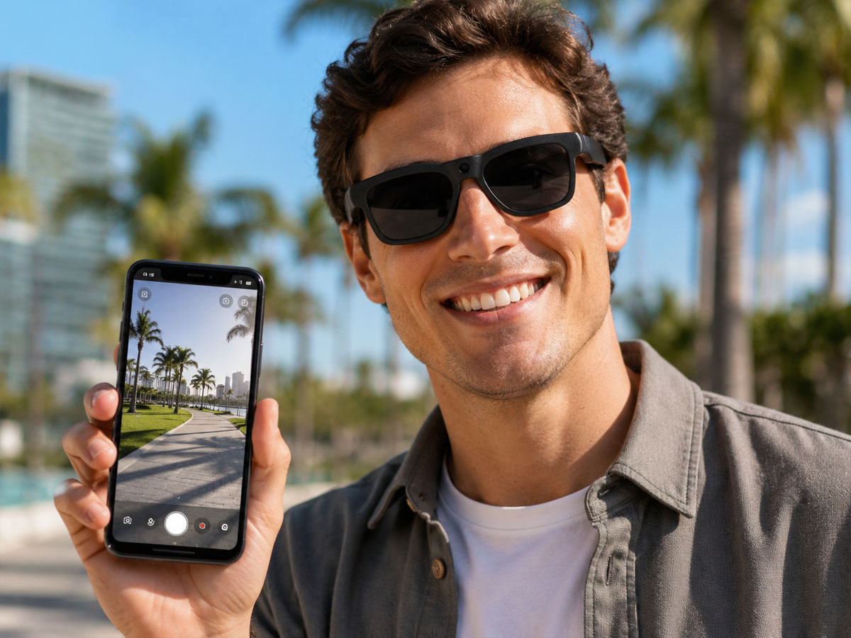Kestrel Pro - 1080p WIFI HD Sunglasses Video Camera | Zetronix®