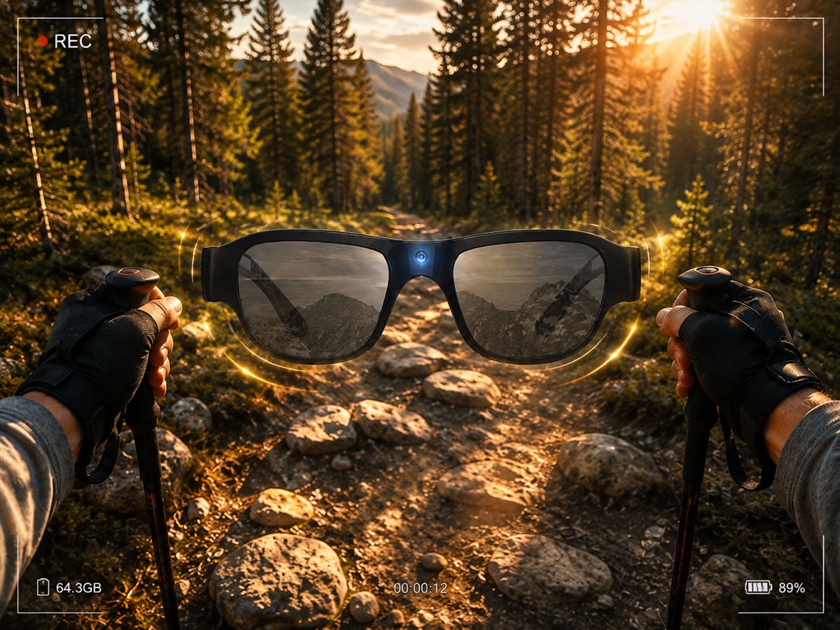 Kestrel 2 - 1080p HD Camera Glasses with Remote Control | Zetronix®