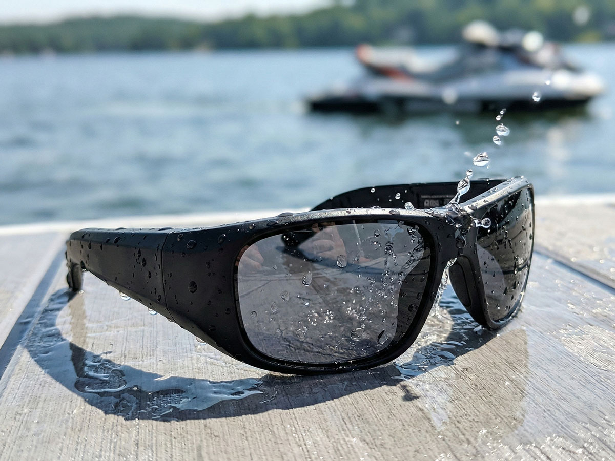 Orca Waterproof Video Recording Sunglasses Built-In Camera Glasses