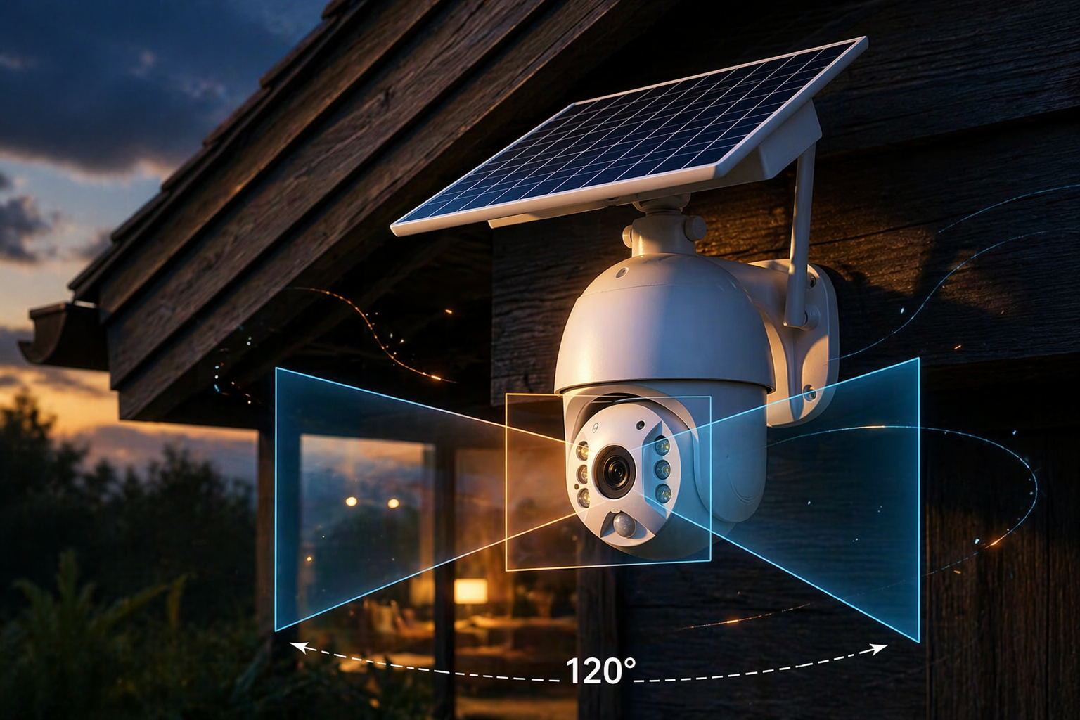 XS7 Pro - HD WiFi Solar Powered Security Surveillance Camera with