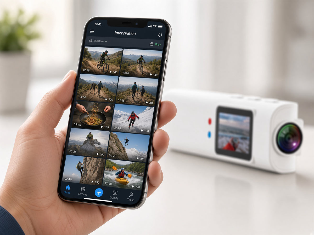 ZyPix - 2.7K Ultra HD Head Mounted WiFi Vlog Camera | Zetronix