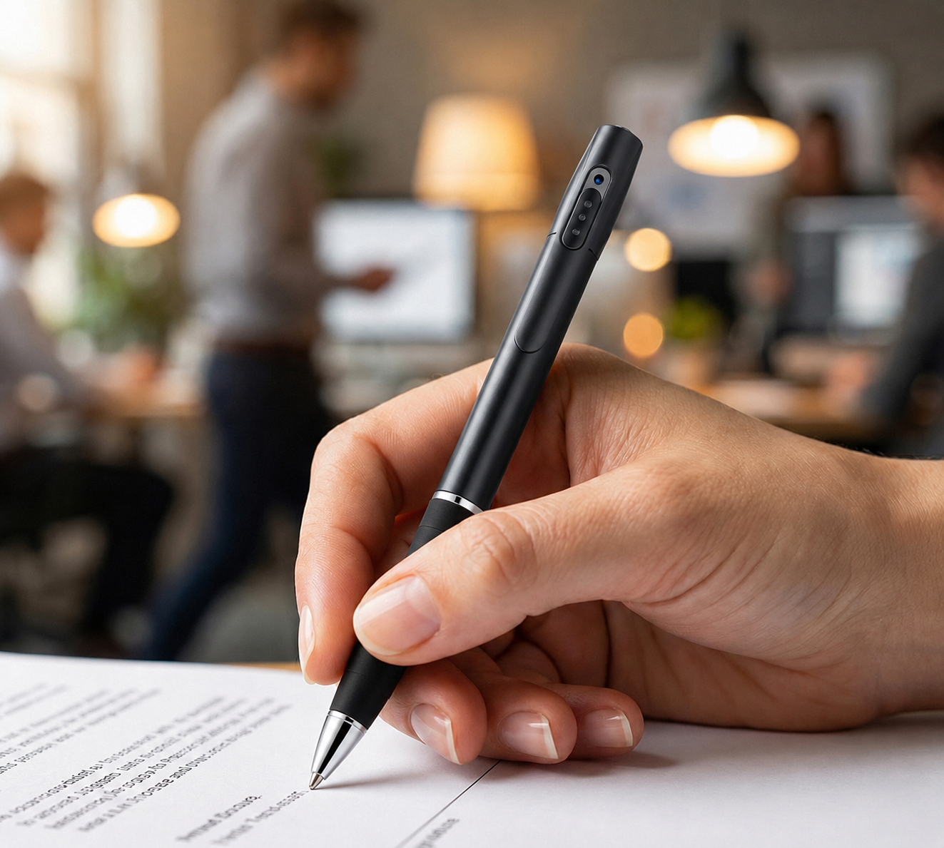 1080p HD DVR Video Pen with Mic | Professional Meeting Recorder | Zetronix®
