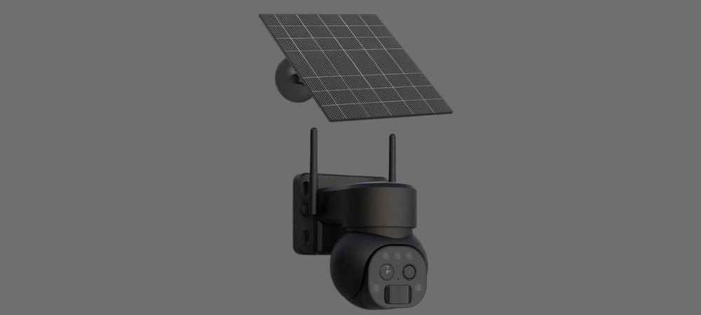 SX3D Pro - 2K LTE 4G Dual Lens Solar Powered Rotating Security Surveillance Camera