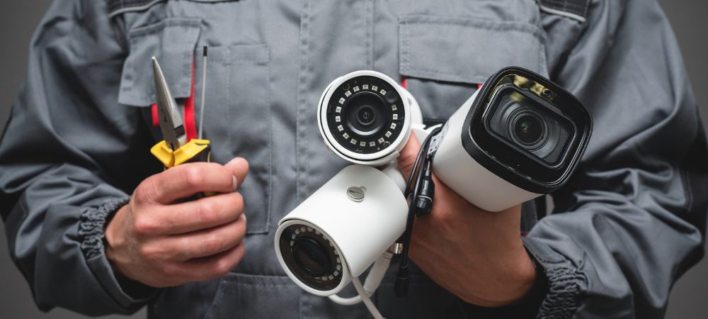 Working of the Security Camera