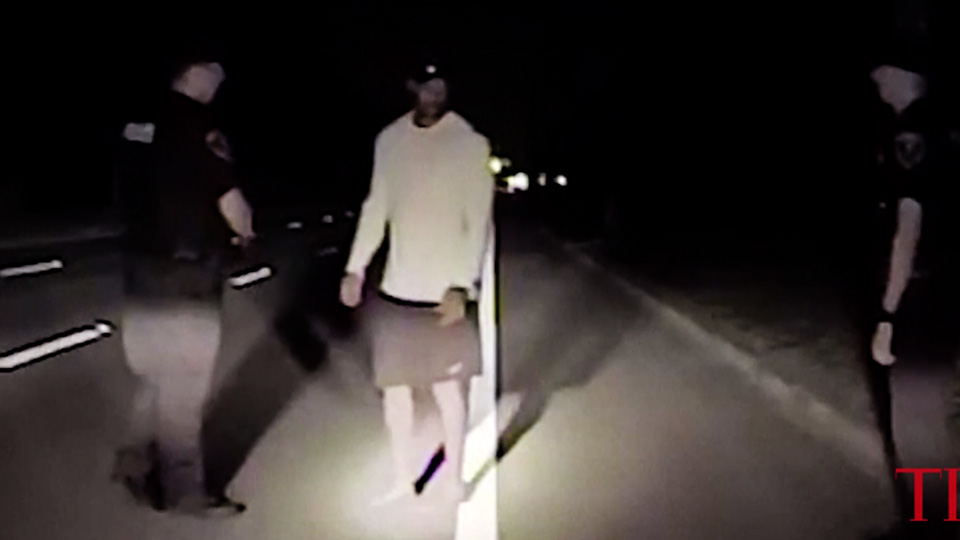 Dashcam Footage of Tiger Woods' DUI Arrest Released